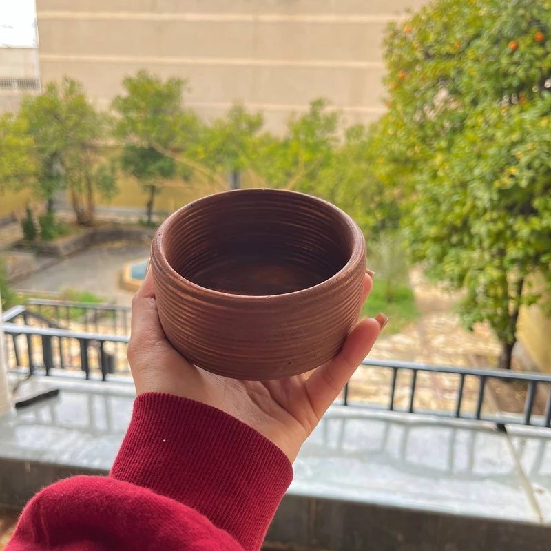 کاسه مدل چوبی کد 10c - مارون